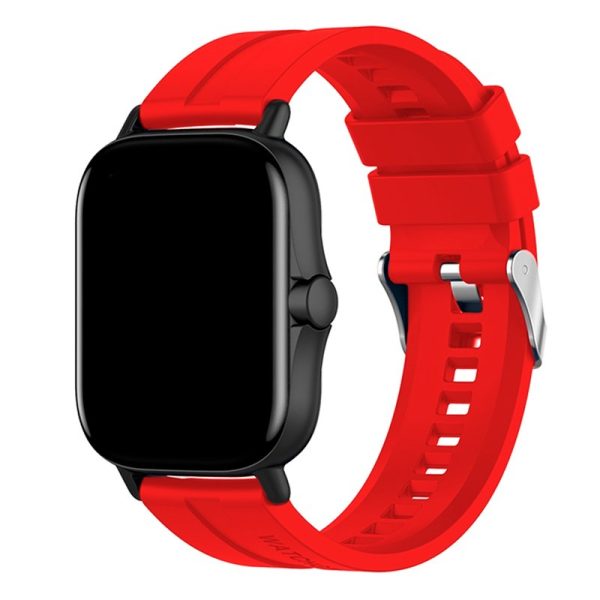 Correa Universal 20mm Amazfit Bip / GTS / Bip Lite / Huawei / Samsung / COOL Goma Rojo - Image 2