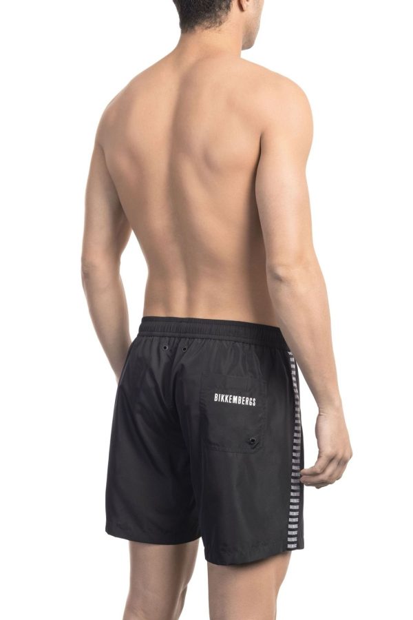 Bikkembergs Beachwear Roupa de banho BKK1MBM06_BLACK - Image 2