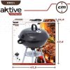 BARBACOA DE CARBÓN REDONDA CON TAPA AKTIVE 46CM - Image 6