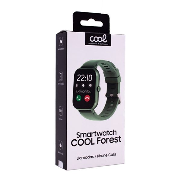 Smartwatch COOL Forest Silicona Verde (Llamadas, Salud, Deporte) - Image 11