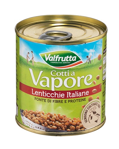 Valfrutta Canned Lentils - 400 g