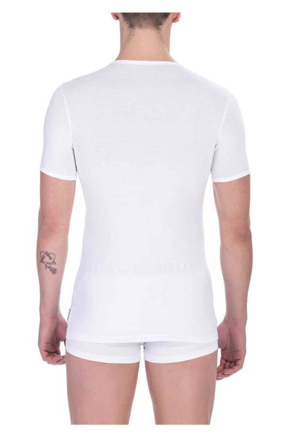 Bikkembergs Camiseta BKK1UTS07SI_WHITE - Image 2