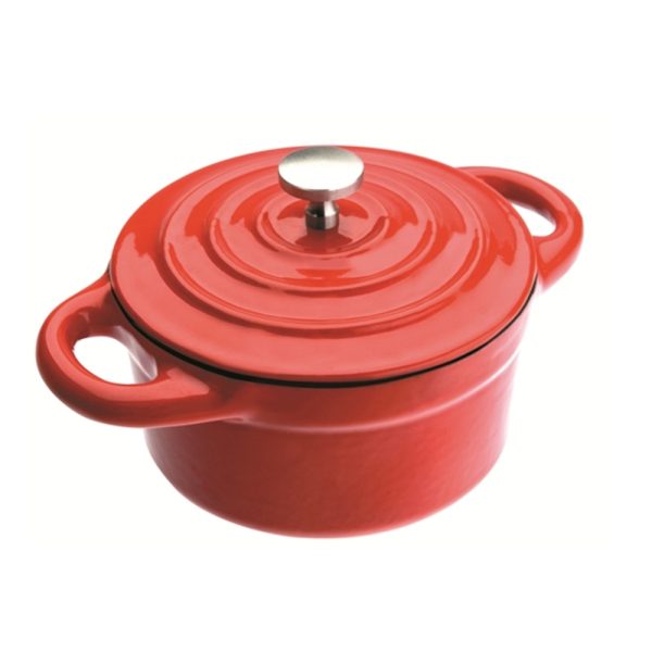 COCOTTE IBILI REDONDA 725924R 24X11,5 3,9L ROJA