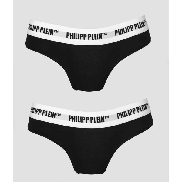 Philipp Plein Cuecas DUPM0199_BI-PACK_BLACK