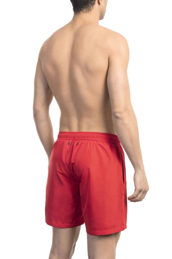 Bikkembergs Beachwear Roupa de banho BKK1MBM01_RED - Image 2