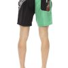Bikkembergs Beachwear Roupa de banho BKK1MBM09_GREEN&BLACK - Image 3