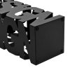 Suporte para guarda-chuvas design em aço preto - Image 3