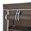 Sapateira com tampa 57 x 29 x 162 cm Castanho - Image 5