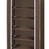 Sapateira com tampa 57 x 29 x 162 cm Castanho - Image 6