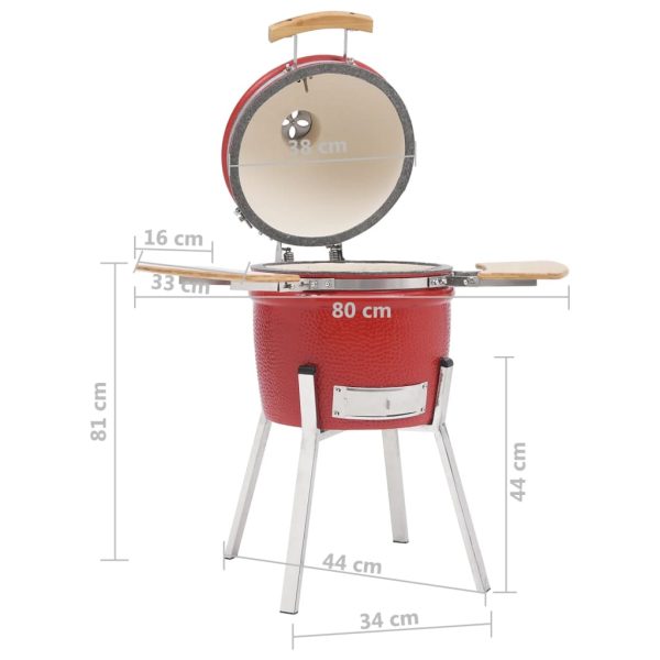 Churrasqueira/defumador Kamado cerâmica 81 cm - Image 11