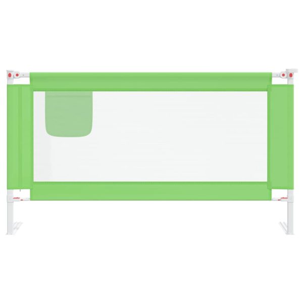 Barra de segurança p/ cama infantil tecido 150x25 cm verde - Image 2