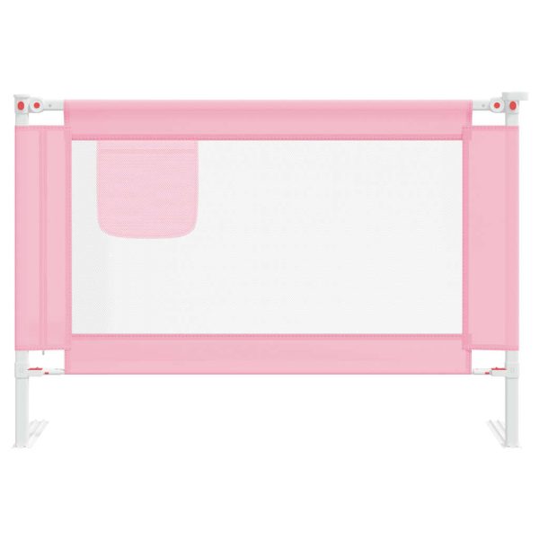 Barra de segurança p/ cama infantil tecido 100x25 cm rosa - Image 2