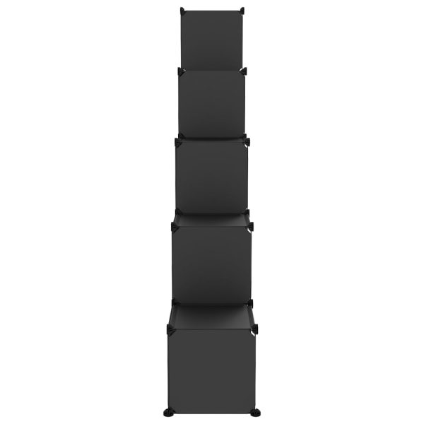 Organizador de arrumação com 15 cubos PP preto - Image 3