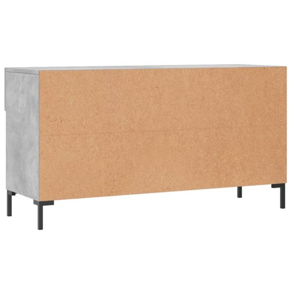 Banco sapateira 102x35x55 cm derivados madeira cinzento cimento - Image 7