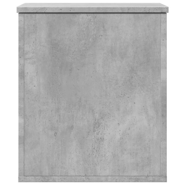 Caixa de arrumação 40x42x46 cm derivados madeira cinza cimento - Image 3