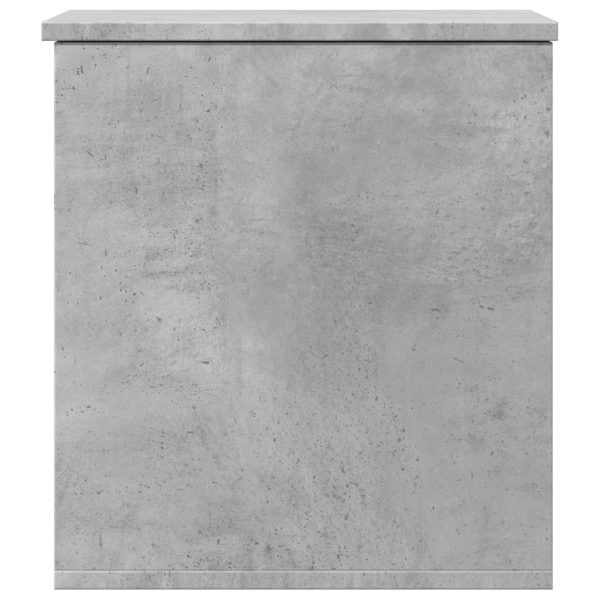 Caixa de arrumação 40x42x46 cm derivados madeira cinza cimento - Image 4