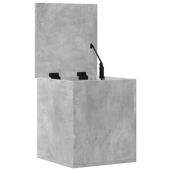 Caixa de arrumação 40x42x46 cm derivados madeira cinza cimento - Image 6