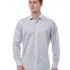 Bagutta Camisas 050_AL06263_630BiancoBluRosso