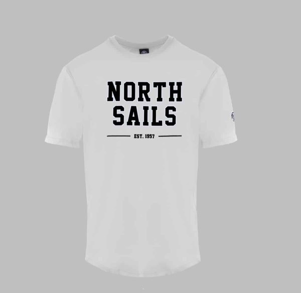 North Sails Camiseta 9024060101_WHITE