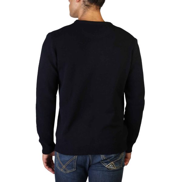 100% Cashmere Sweater C-NECK-M_500-NAVY - Image 2