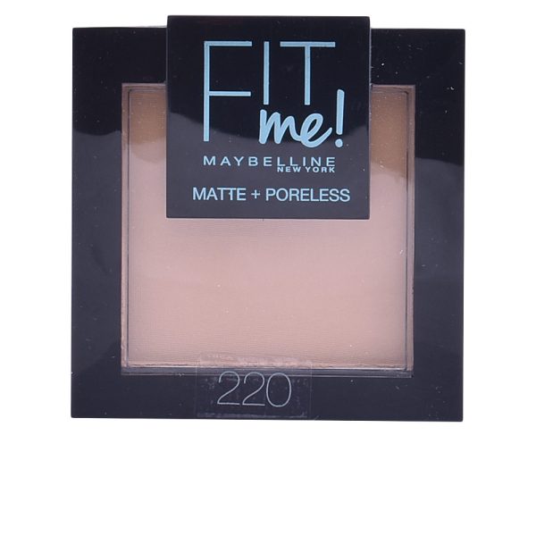 Pó FIT ME MATTE+PORELESS #220-bege natural 8,5 gr