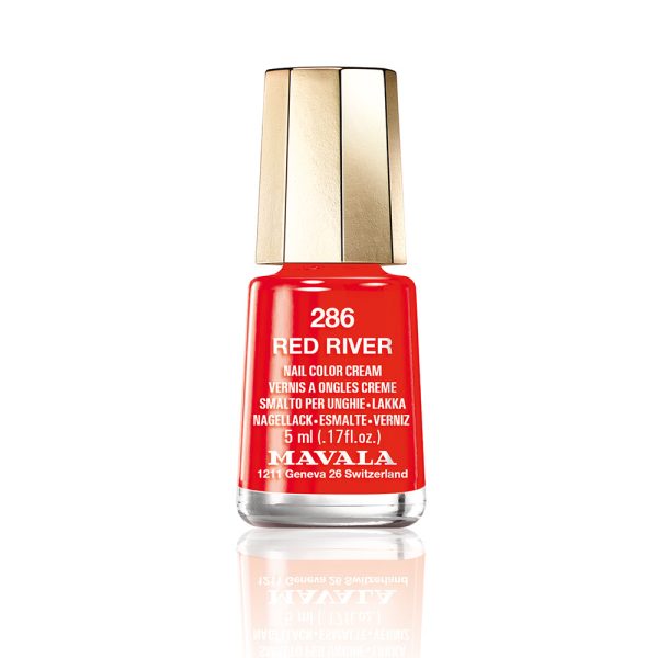 NAIL COLOR #286-red river