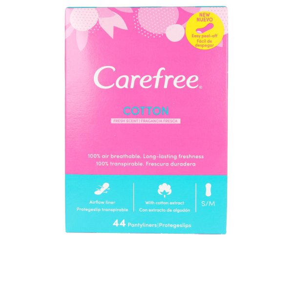 Meia-calça Carefree Algodão Fragrância Fresca 44 u