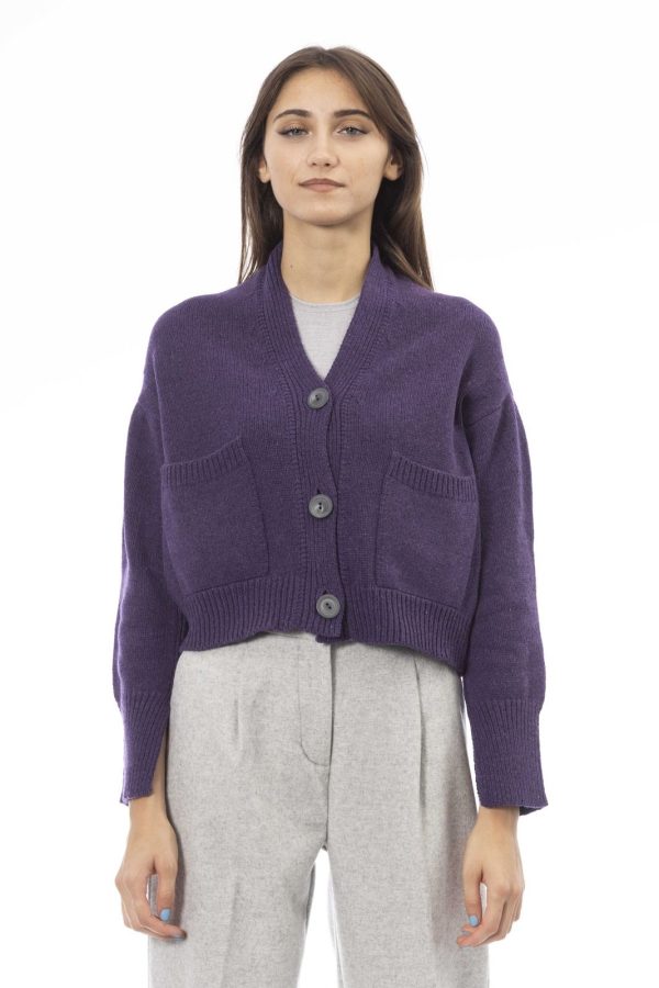 Alpha Studio Sweater AD8631EE_9003VIOLA