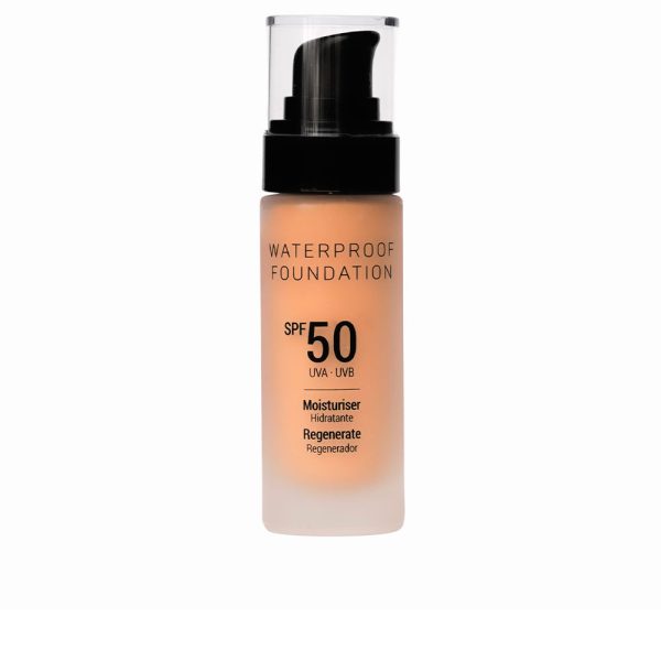 BASE DE MAQUIAGEM WATERPROOF FOUNDATION SPF50+ #tom 1-01 30 ml