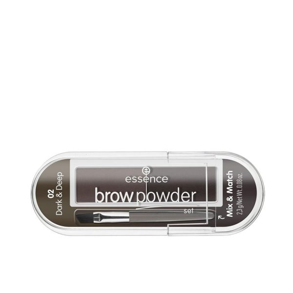 BROW POWDER pó para sobrancelhas nº 02-escuro e profundo 2,3 gr