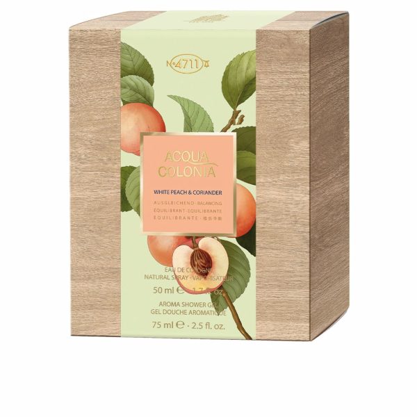 ACQUA COLONIA WHITE PEACH & CORIANDER coffret 2 pz