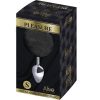 ALIVE - PLUG DE PRAZER ANAL METAL LISO FLUFFY PRETO TAMANHO S - Image 2
