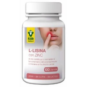 L-LISINA com zinc 100cap.