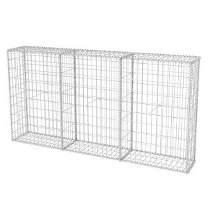 Cesto gabião aço galvanizado 200x30x100 cm