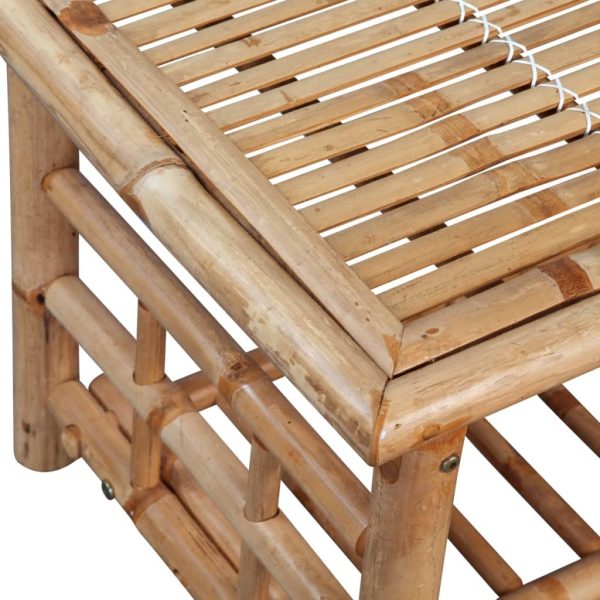 Mesa de centro 90x50x45 cm bambu - Image 3