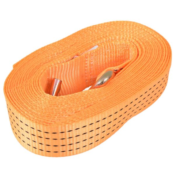 Cintas de fixação c/ roquete 10 pcs 2 toneladas 8mx50mm laranja - Image 3