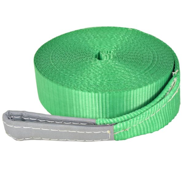 Slackline 15 m x 50 mm 150 kg verde - Image 3