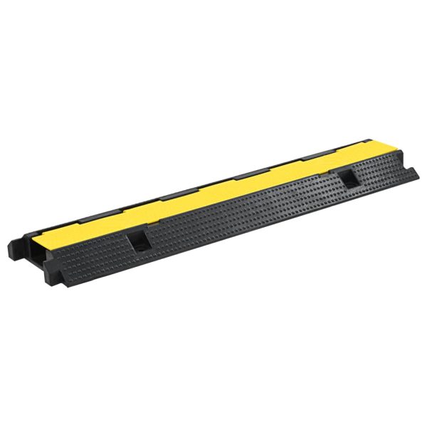 Rampas protetoras de cabos 2 pcs 1 canal borracha 100 cm - Image 2