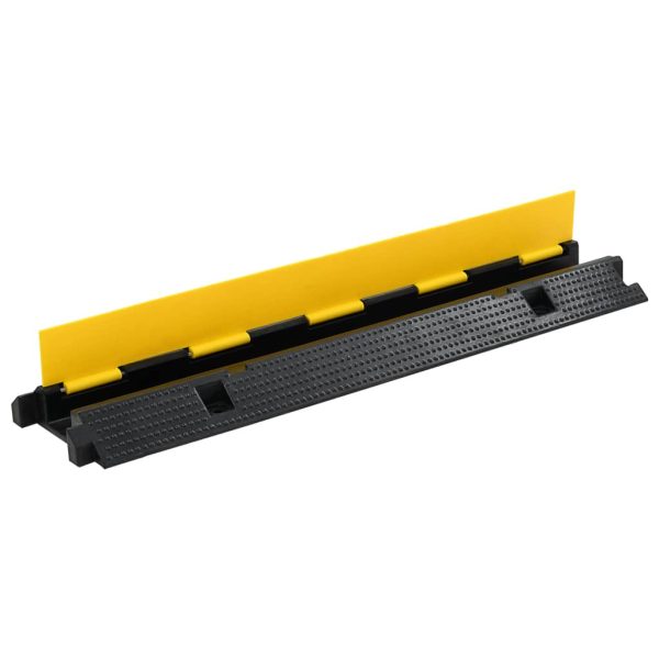 Rampas protetoras de cabos 2 pcs 1 canal borracha 100 cm - Image 3