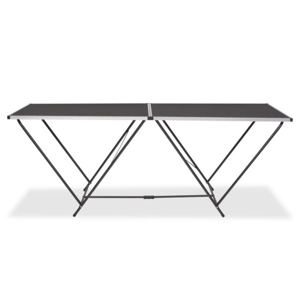 Mesa/bancada de trabalho dobrável MDF e alumínio 200x60x78 cm - Image 2