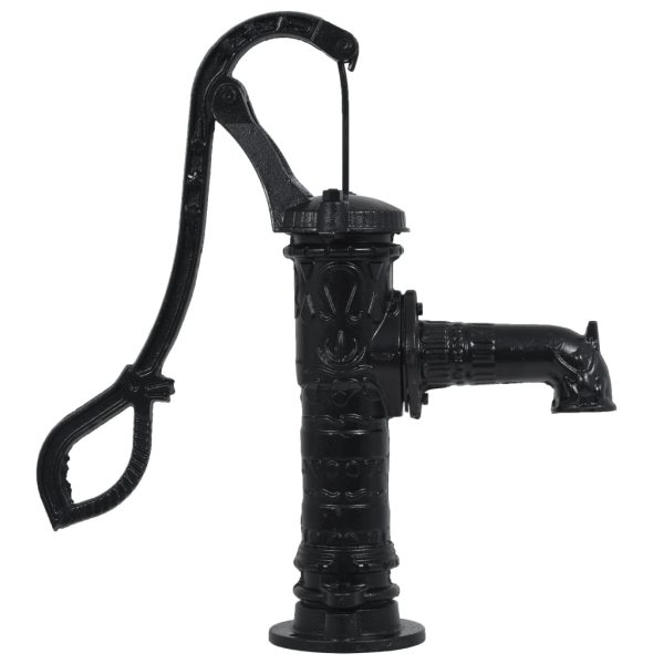 Bomba de água para jardim com suporte de ferro fundido - Image 3