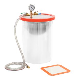 Câmara a vácuo em aço inoxidável 22,7 L