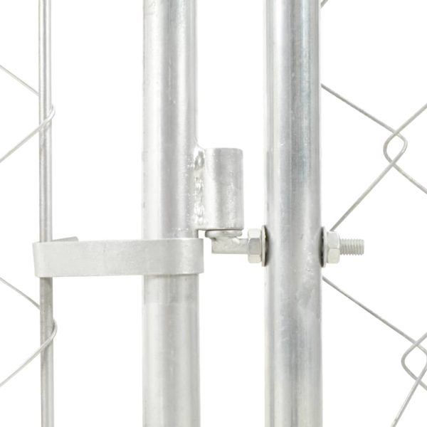 Canil de exterior com telhado 200x200x135 cm - Image 3