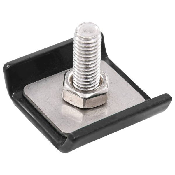 Conector de redes de vedação 25 conjuntos antracite - Image 2