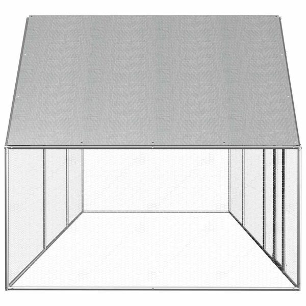 Galinheiro 6x2x2 m aço galvanizado - Image 3