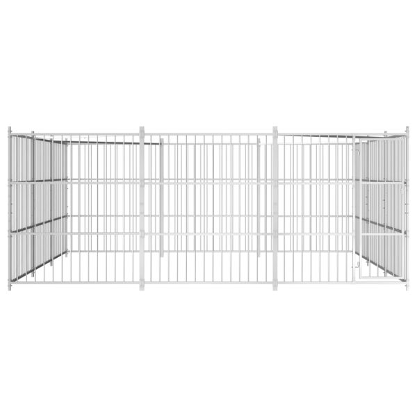 Canil de exterior 450x450x185 cm - Image 2