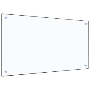 Painel anti-salpicos cozinha 90x50 cm vidro temp. transparente