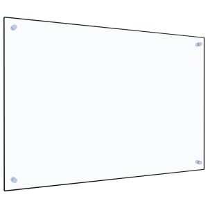 Painel anti-salpicos cozinha 90x60 cm vidro temp. transparente