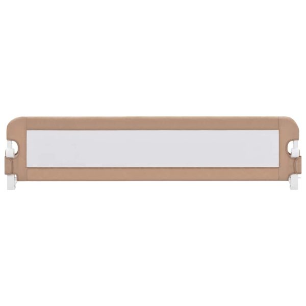 Barra segur. cama infantil 180x42cm poliéster cinza-acastanhado - Image 2
