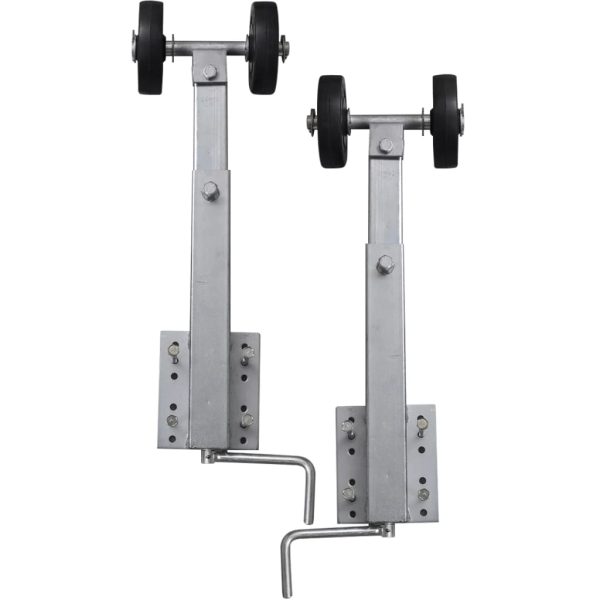 Suporte arco rolo duplo p/ reboque de barco conjunto 2 59-84 cm - Image 3